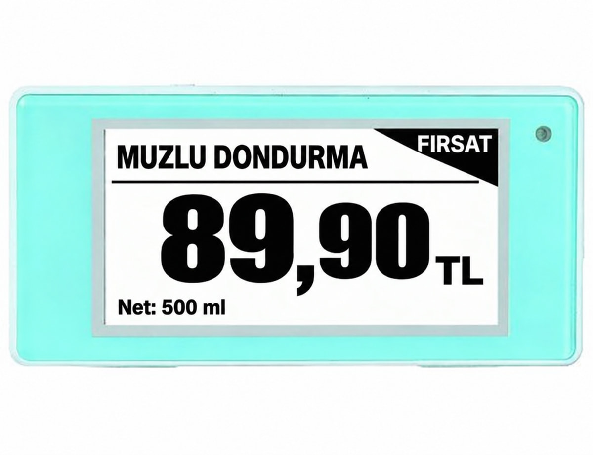 2.66″ düşük sıcaklık elektronik raf etiketi